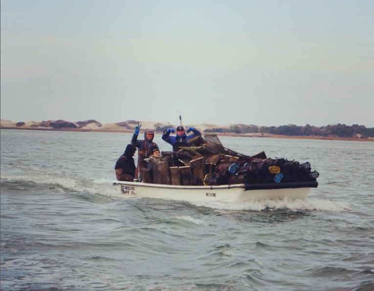 Winter Oyster Farming Gear Winter Oyster Farming Gear